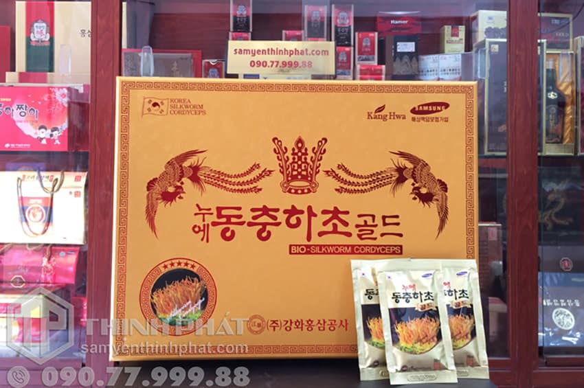 Đông trùng hạ thảo Rùa Vàng Kanghwa Hàn Quốc