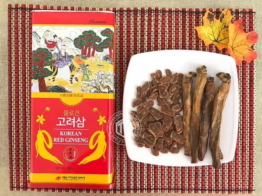 Hồng sâm củ khô Daedong chính hãng Hàn Quốc