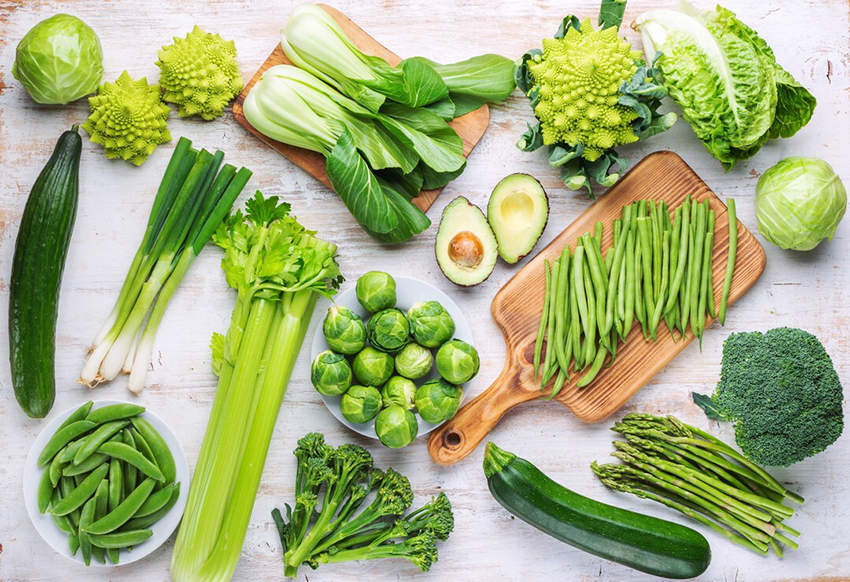 Tăng cường rau xanh trong khẩu phần ăn