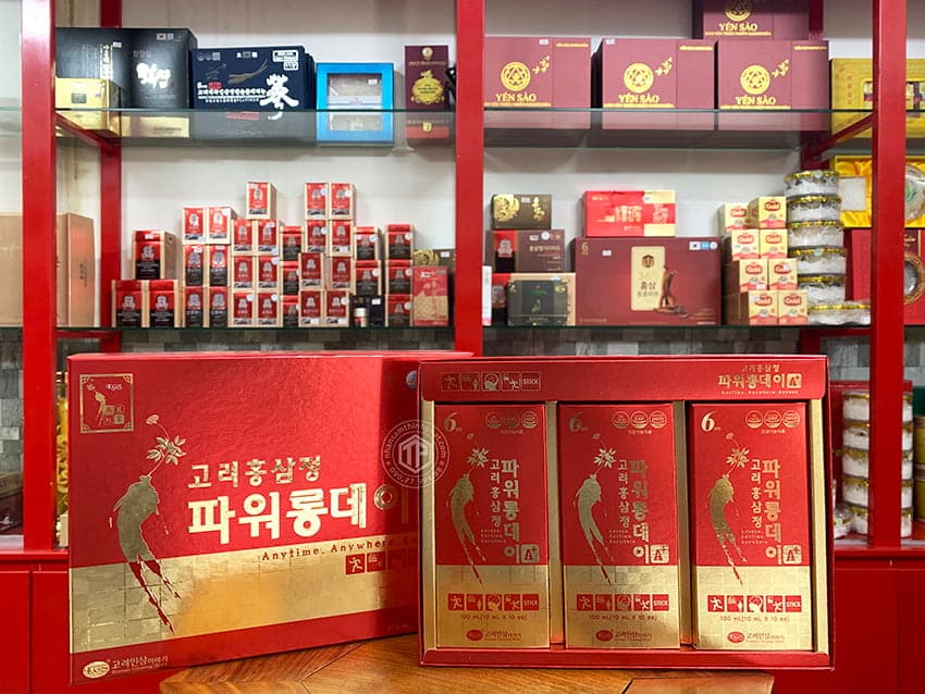 Tinh chất hồng sâm đậm đặc KGS Hàn Quốc hộp 30 gói x 10ml