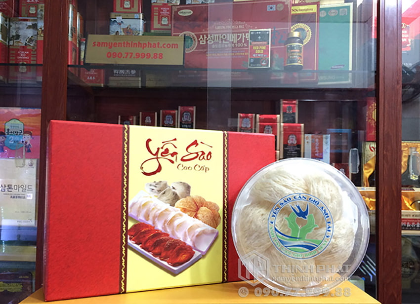 Tổ Yến Sào Cần Giờ làm sạch hộp 50g loại 1